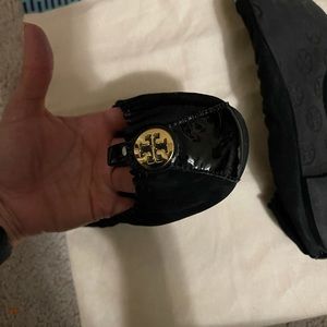 Black Tory Burch flats 8.5